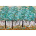 Abstract Oil Painting for Trees